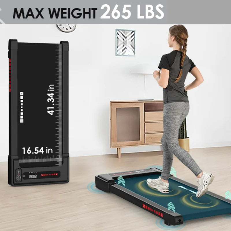 TOPKO in STOCK US WAREHOUSE PortabLe Mini Treadmill with Remote Control Bluetooth Max Weight Walking Pad shoporiz