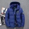 Men's Winter Coat Warm Down Jacket With Hoods Windbreaker Thick Puffer Jacket