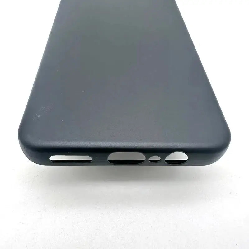 For T-Mobile Revvl 8 5G Telekon T Phone 3 Revvl8 Phone Case Matte Frosted Black Silicone TPU Soft Shell Protective Back Cover