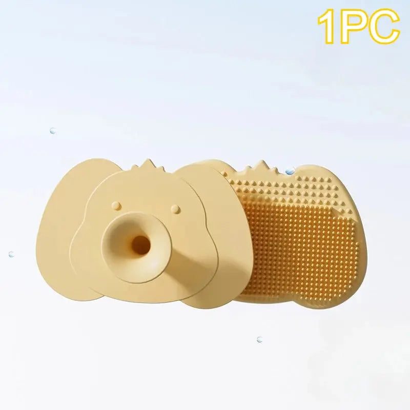 Soft Silicone Baby Bath Head Massage Brushes Cartoon Koala Hair Washing Brush Scalp Comb for Newborn Bath Wipe Washing Hair Tool Shoporiz