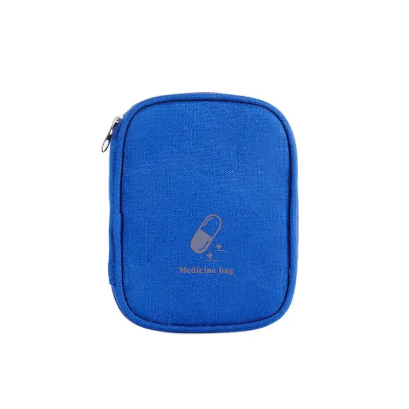 Portable First Aid Medical Kit Travel Outdoor Camping Emergency Medicine Storage Bag Travel Mini Pouch Organizer Pill Case
