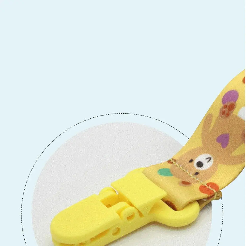 4pcs/set Newborn pacifier chain clip Double-sided printed pacifier Belt Pacifier holder Infant feeding Shoporiz