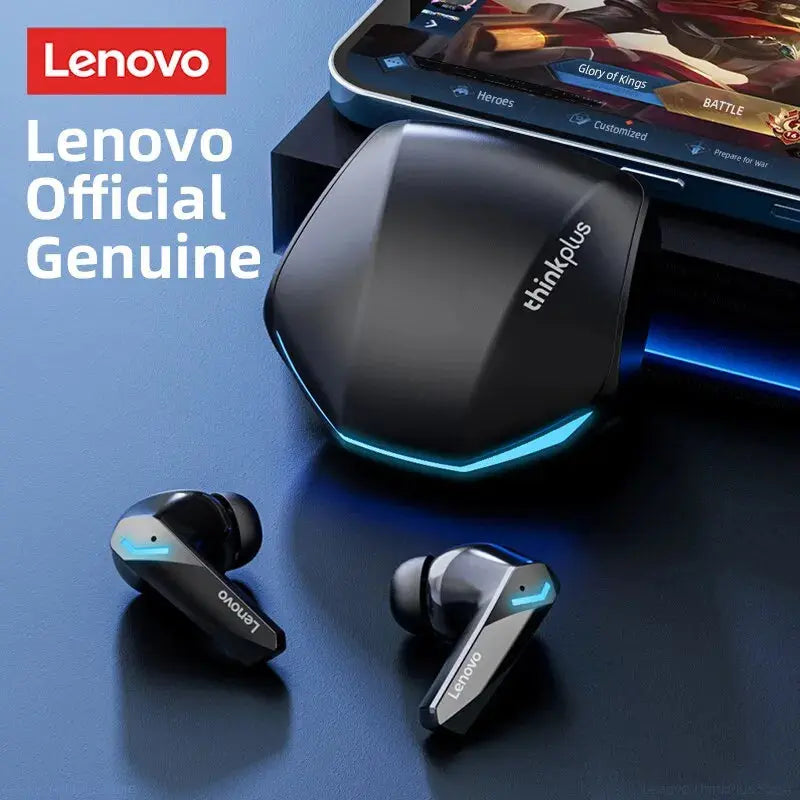 Lenovo GM2 Pro Bluetooth 5.3 Earphones Sports Headset Wireless In-Ear Gaming Low Latency Dual Mode Music Headphones New Shoporiz