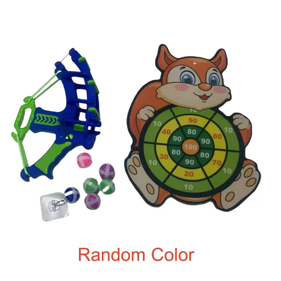 Montessori Educational Sport Game for Kids - Outdoor Throw Sport Slingshot Target Sticky Ball Dartboard Basketball Board Game Toy