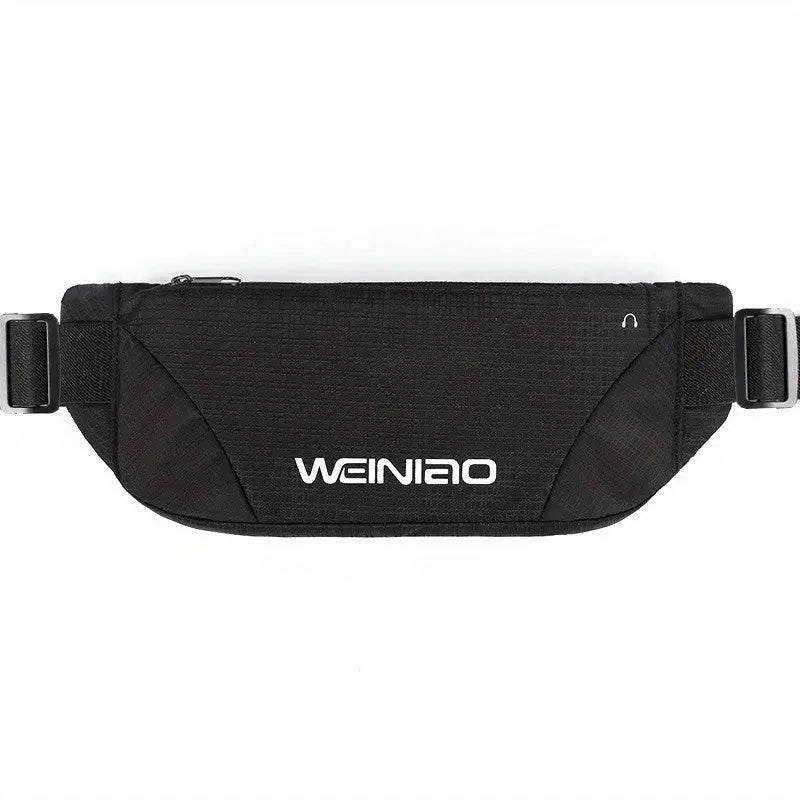 Outdoor Sports Waist Bag, Running Belt Pouch for Phone and Essentials - Adjustable Travel Belt Bag Ideal for Hiking, Cycling & Jogging (Fits 25.59inch-55.12inch)