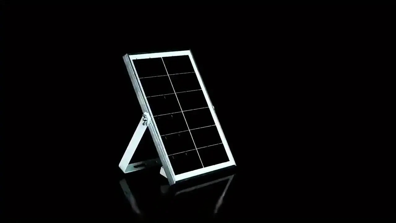 Portable 4-Port Solar Panel Charger with USB Ports, 600-800mAh Output, 5m Cable, Universal Compatibility for Smartphones and Tablets