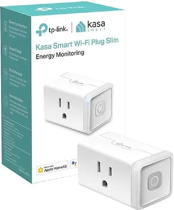 Kasa Smart Plug Mini 15A, Apple HomeKit Supported, Smart Outlet Works with Siri, Alexa & Google Home