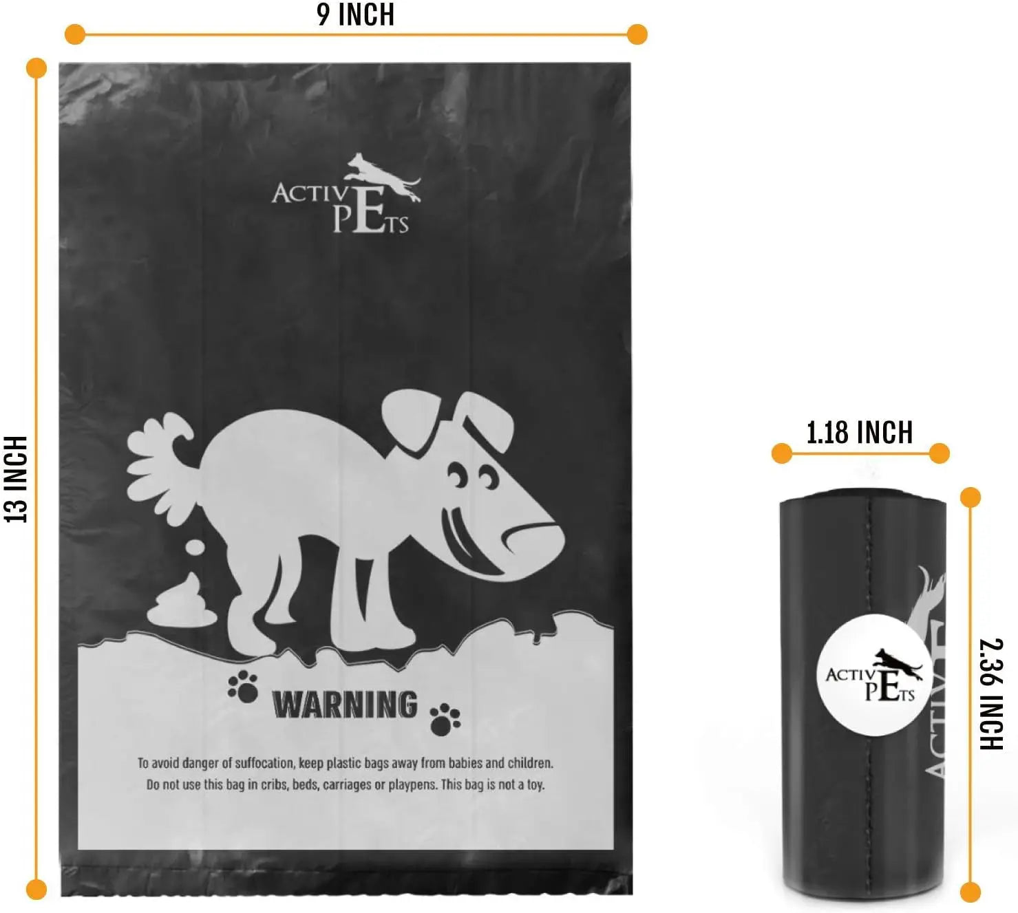 Extra Thick Lavender-Scented Dog Waste Bags - Leak-Proof & Easy-Tear for Eco-Friendly Poop Disposal