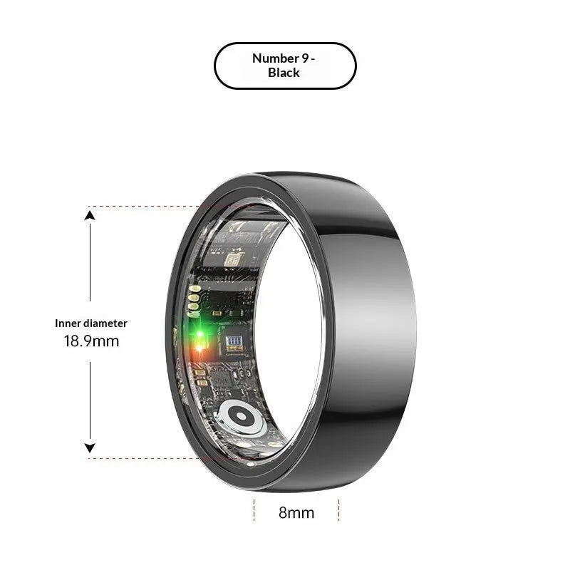 Remote Care Ring For Monitoring Sleep Heart Rate And Blood Oxygen Levels Shoporiz