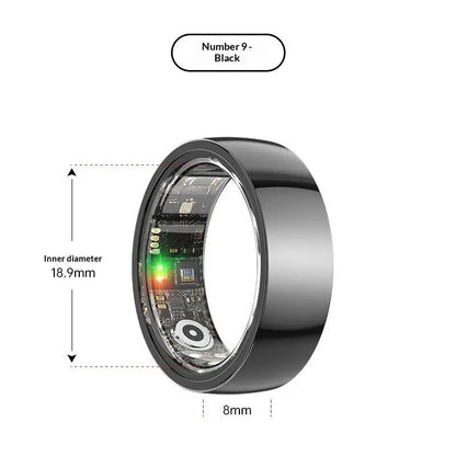 Remote Care Ring For Monitoring Sleep Heart Rate And Blood Oxygen Levels Shoporiz