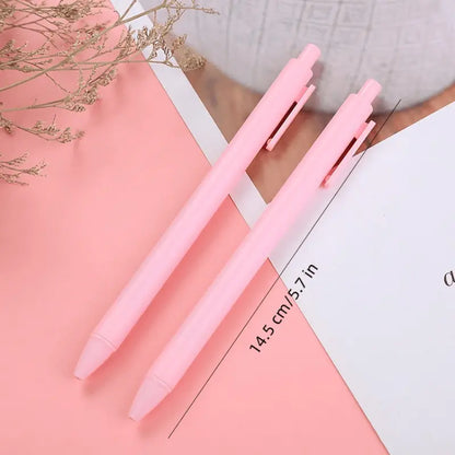 10pcs 0.5mm Rollerball Pen, 15 Color Ball Point Pens, Office Stationery, Signature Pens, School Pens For Students Shoporiz