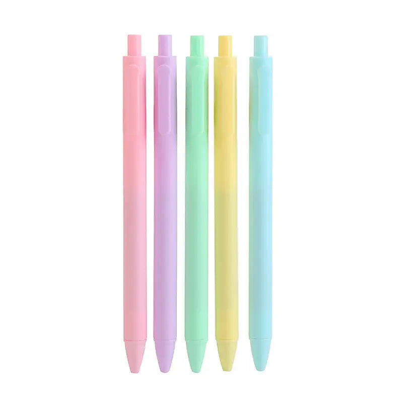 10pcs 0.5mm Rollerball Pen, 15 Color Ball Point Pens, Office Stationery, Signature Pens, School Pens For Students Shoporiz