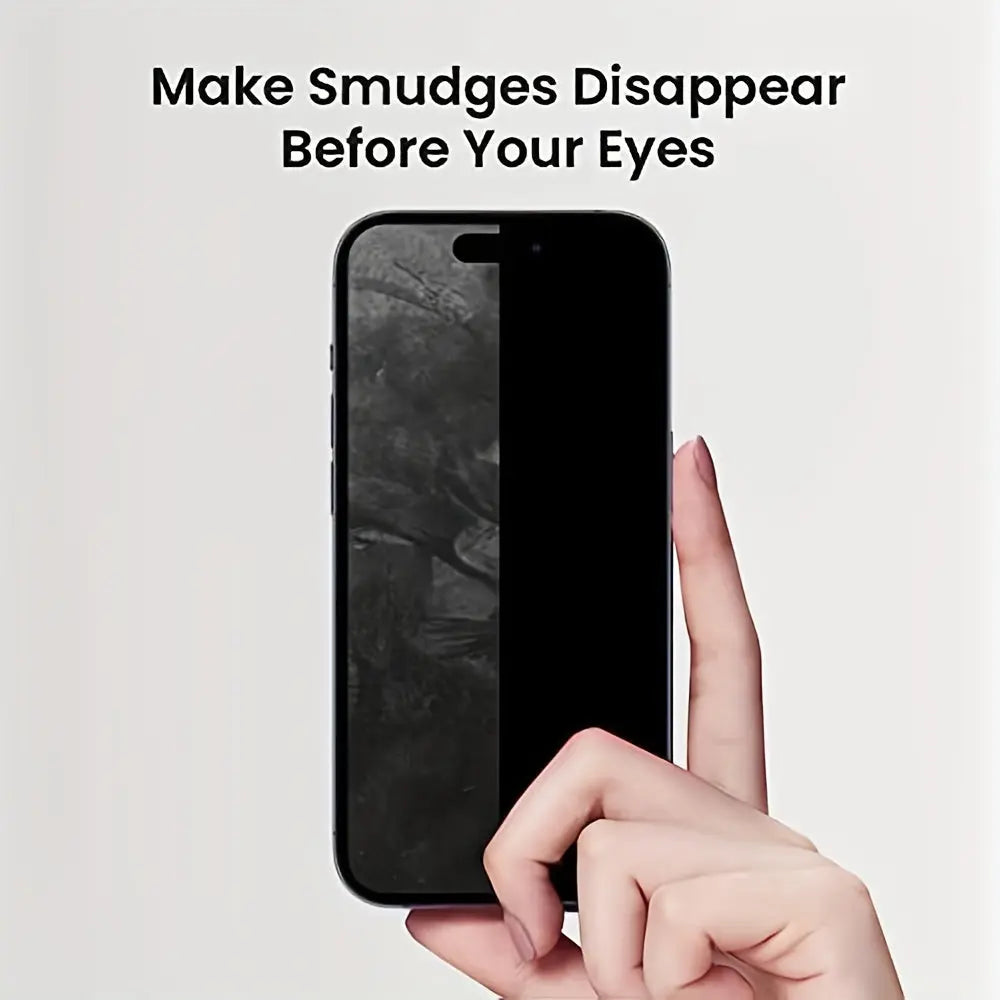 2-in-1 Microfiber Screen Cleaner and Cloth Set - Portable Spray and Wipe Kit for Phones, Tablets, and Computers - No Electronic Components, Battery-Free Cleaning Tool