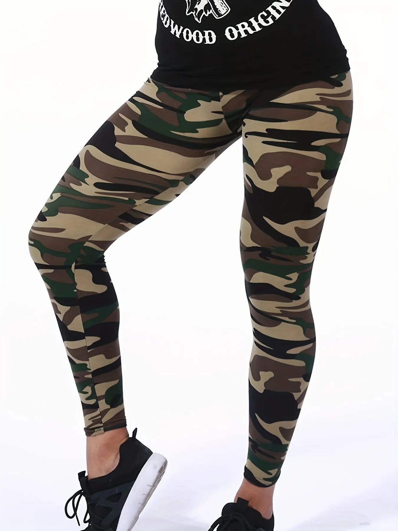 [Floral Leggings] High Waist Floral Printed Women's Leggings | Casual Sweatpants Pants