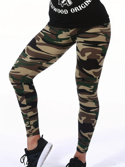 [Floral Leggings] High Waist Floral Printed Women's Leggings | Casual Sweatpants Pants