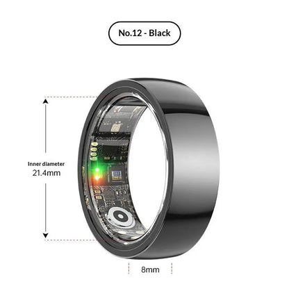 Remote Care Ring For Monitoring Sleep Heart Rate And Blood Oxygen Levels Shoporiz