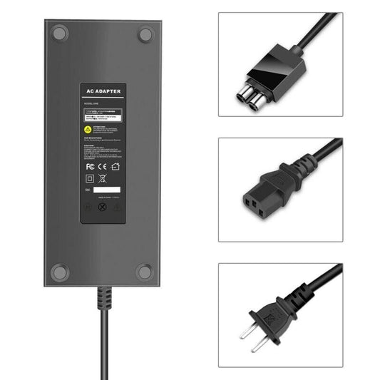 For Microsoft XBOX ONE Console AC Adapter Brick Charger Power Supply Puce Gaia