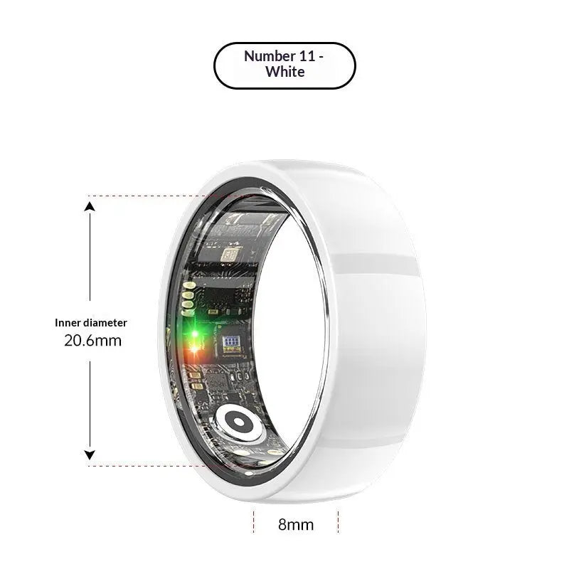 Remote Care Ring For Monitoring Sleep Heart Rate And Blood Oxygen Levels Shoporiz