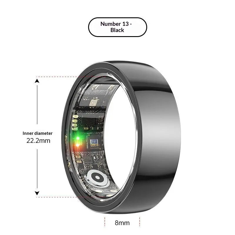 Remote Care Ring For Monitoring Sleep Heart Rate And Blood Oxygen Levels Shoporiz