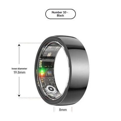 Remote Care Ring For Monitoring Sleep Heart Rate And Blood Oxygen Levels Shoporiz