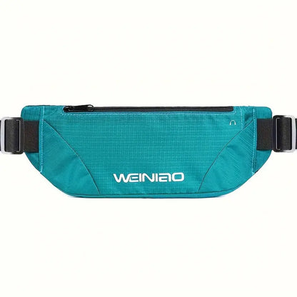 Outdoor Sports Waist Bag, Running Belt Pouch for Phone and Essentials - Adjustable Travel Belt Bag Ideal for Hiking, Cycling & Jogging (Fits 25.59inch-55.12inch)