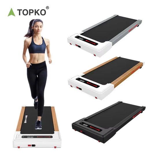 TOPKO in STOCK US WAREHOUSE PortabLe Mini Treadmill with Remote Control Bluetooth Max Weight Walking Pad shoporiz