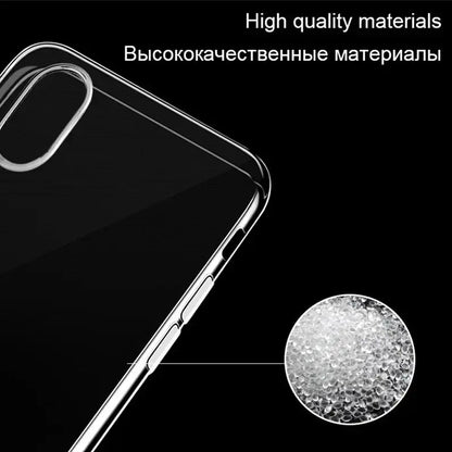 Clear Silicone Soft Case For iPhone XS Max XR X 15 14 13 12 11 pro mini 7 8 Plus 5 6 s SE 2020 Mobile Phone Cover TPU Back Shell