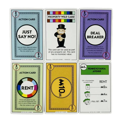 1 PC Gaming Monopoly Deal Card Game Family Gathering Friends Party Board CLUEDO Game Battle Kids Puzzle Poker Gift
