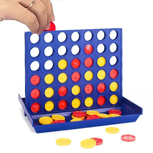 Connect Four Board Game - Classic Family Game Fun Educational Toy for Children Entertainment Party Game Ages 7+