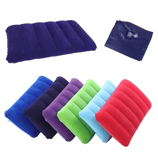 47x30cm Air Cushion Pillows Outdoor Camping Sleep Cushion Folding Square lnflatable Pillows Travel Backrest Plane Head Rest Big My Store