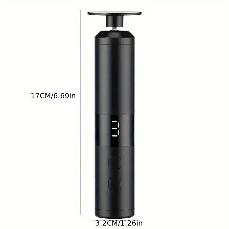 3-speed adjustment, LCD display screen, 16 interchangeable heads for home/foot and hand care, fast charging