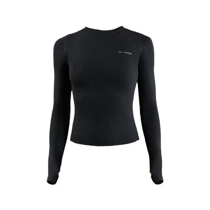 Women's Long Sleeve Top Yoga Shirts Running T-Shirt Workout Fitness Gym Sports Top Training Crop