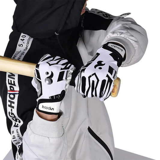 Football gloves with padding receiving gloves with adhesive padding indoor football gloves rugby and baseball hitting glove 1071 My Store