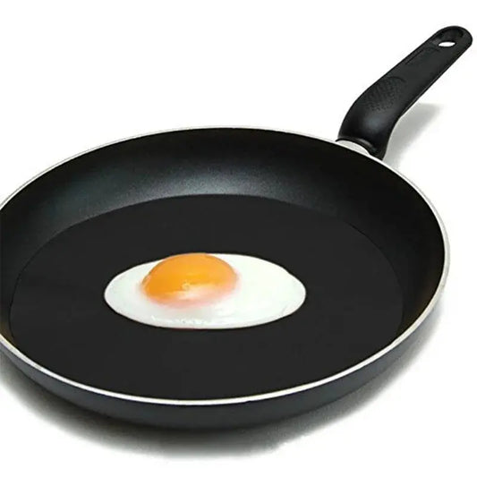 2pcs Round Fry Liner Sheet Non-Stick Mat Pan Kitchen BBQ Baking Pad Cooking Mats Kitchen Tools Supplies