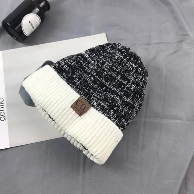 Women Brimless Cap Women Men Warm Lined Knit Ski Beanie Knitted Hats Are Suitable For Warm Daily Wear In Autumn Winter