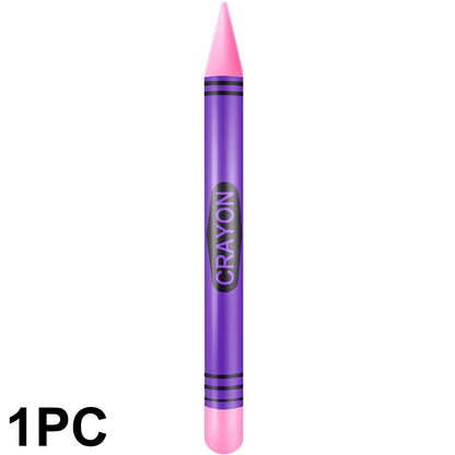 Jumbo Inflatable Crayon Balloon Neon Back to School Party Decoration First Day Of School Classroom Supplies shoporiz