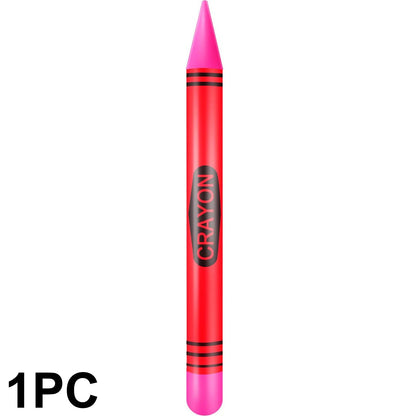 Jumbo Inflatable Crayon Balloon Neon Back to School Party Decoration First Day Of School Classroom Supplies shoporiz