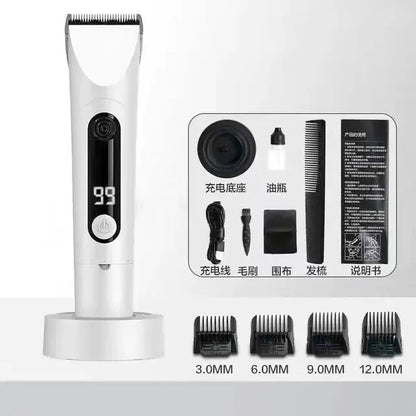 Xiaomi Mijia Professional Hair Clipper 3-Gear Adjustable IPX7 Waterproof Trimmer with Charging Base Titanium Blade Haircut Machine Shoporiz