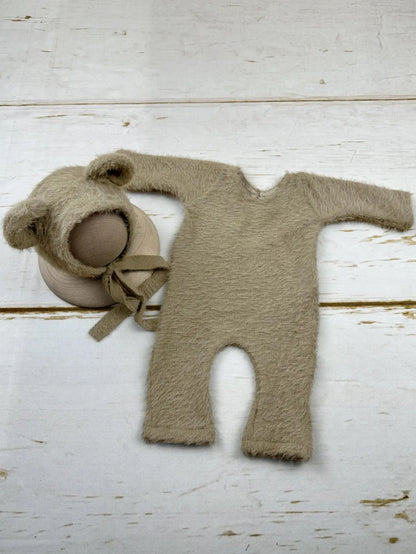 Newborn Photography Props Knitted Outfit Bear Baby Cosplay Glasses Baby Photoshoot Props Accessories Shoporiz