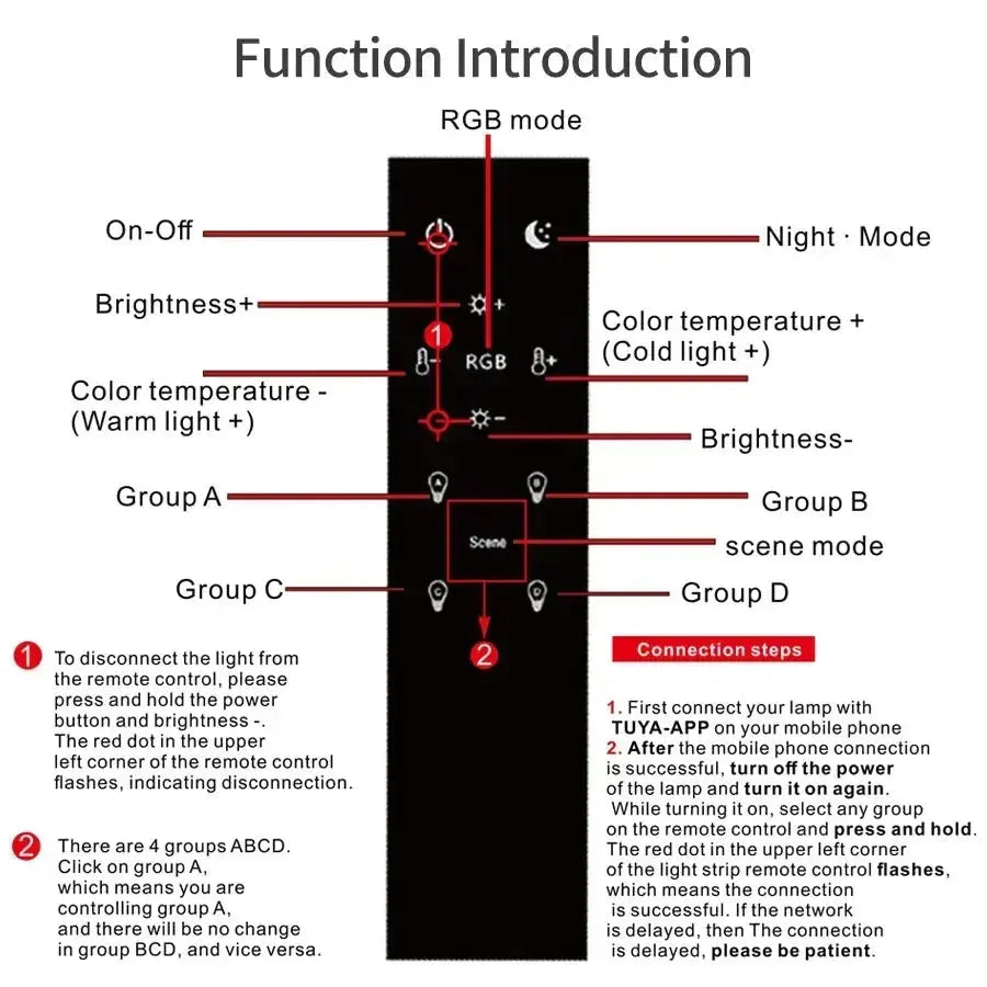 E27 Bluetooth Smart LED Bulb 220V 9W 15W 18W Tuya Compatible 2.4GHz RF Remote Control for Bedroom Home Decor Dimmable 120° Beam Angle Shoporiz