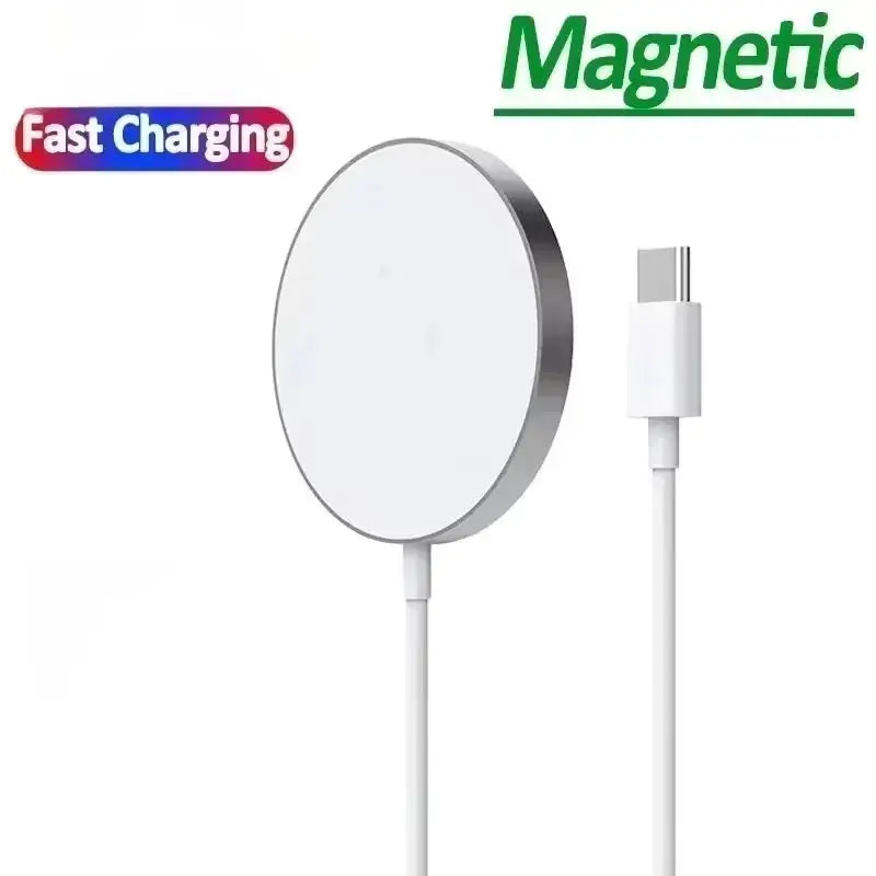 Fast Charger Original Magnetic Wireless Charging Device For iPhone 16 15 14 13 12 Pro Max Mini USB C 8 Plus XR X XS MAX Airpods Shoporiz