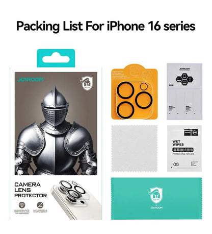 Joyroom HD Lens Protective Glass For iPhone 17 Pro Max Back Camera Protector Tempered Glass For iPhone 16 15 14 Pro Max Len Film Shoporiz