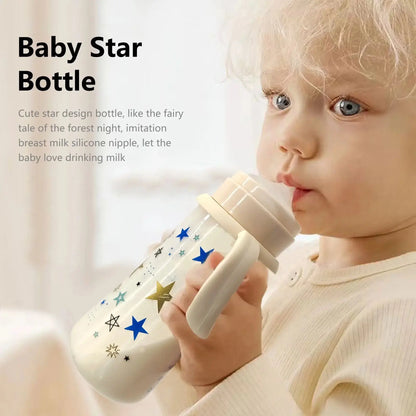 Star Baby Bottle, 330ml (11oz) Large Capacity BPA-Free Feeding Bottle, Cute & Durable Design, The Perfect Baby Gift Shoporiz