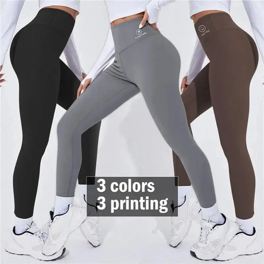 Women High Waist Yoga Leggins Gym Sports Tights Woman Running Pants Sexy Butt Lifting Leggings