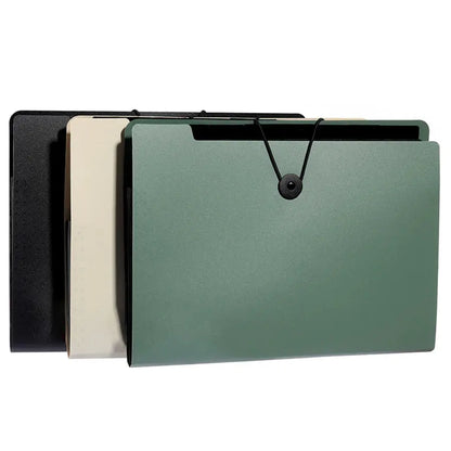 Three Colors Horizontal A4 Folder Students Office Business Trip Multi-layer Large Capacity 5/8/13 Layers Storage Organ Bag Shoporiz