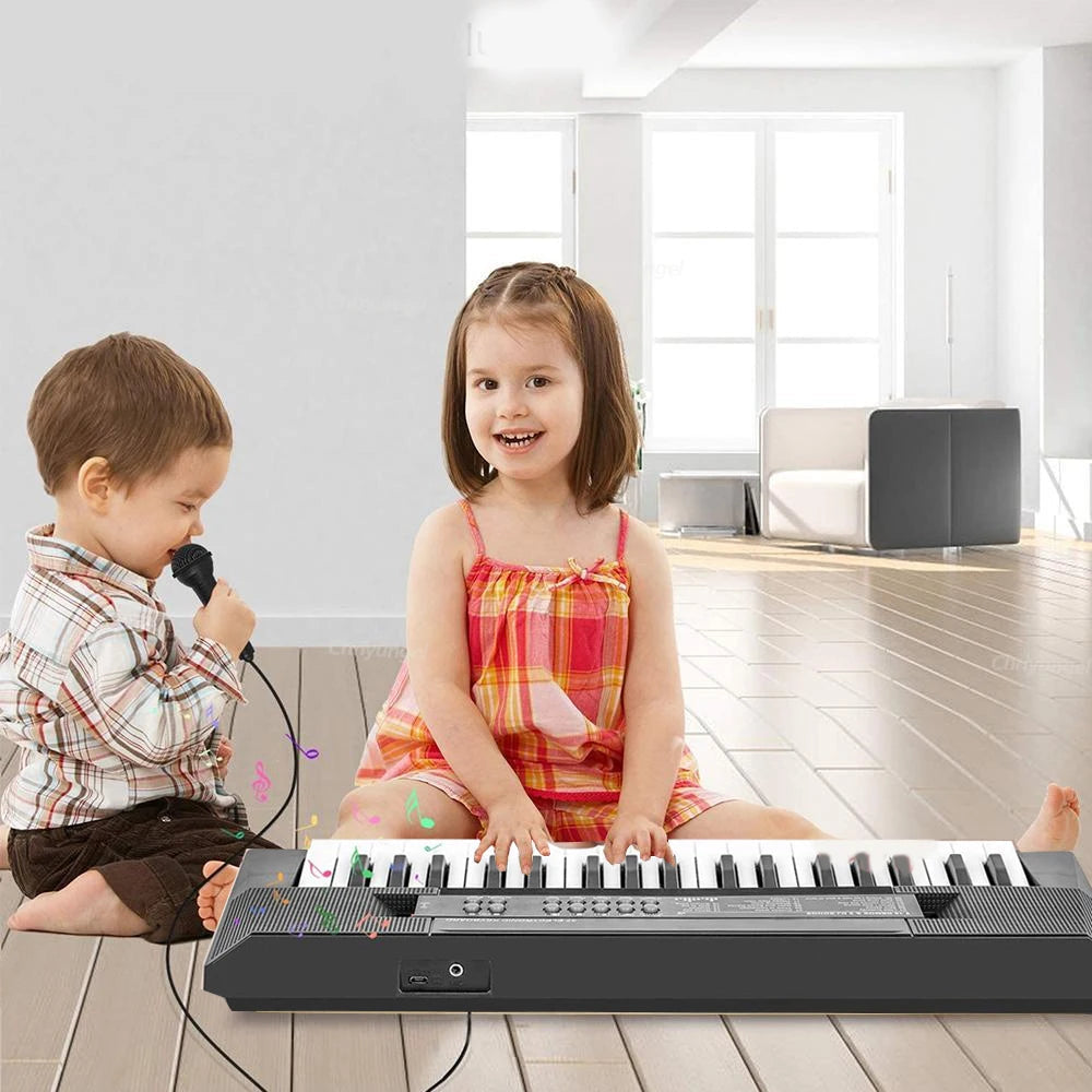 37 Keys Kids Electronic Piano Organ keyboard with Microphone Education Toys Musical Instrument Children Boy Girl Gifts shoporiz