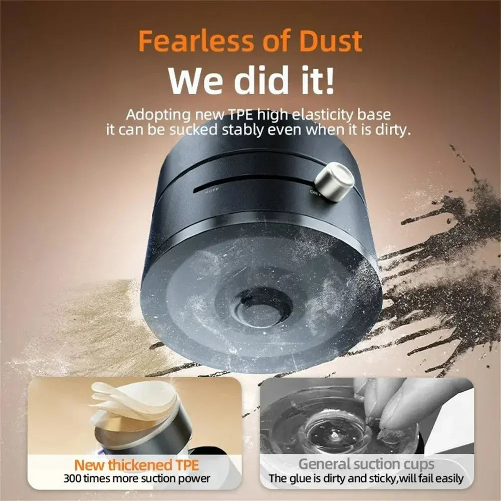 Foldable Phone Stand Strong Magnetic Car Phone Holder Dashboard Phone Holder 360° Rotating Vacuum Suction Cup GPS Bracket in Car Shoporiz