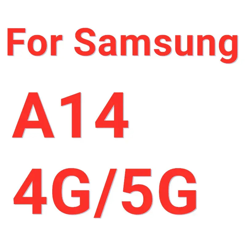 2/4PCS Tempered Glass Screen Protector for Samsung Galaxy A54 5G A04S A14 A24 A34 Full Cover Bubble-Free Anti-Scratch Water-Resistant