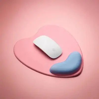 Wrist Rest Pad Keyboard Pad Set Ergonomic Cushion Anti-Slip Rubber Base Memory Foam for Office Home PC Laptop Desktop Mousepad My Store
