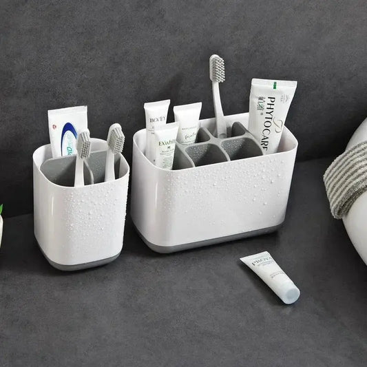 Plastic Electric Toothbrush Toothpaste Holder Detachable Bathroom Toothpaste Holder Storage Rack Bathroom Accessories